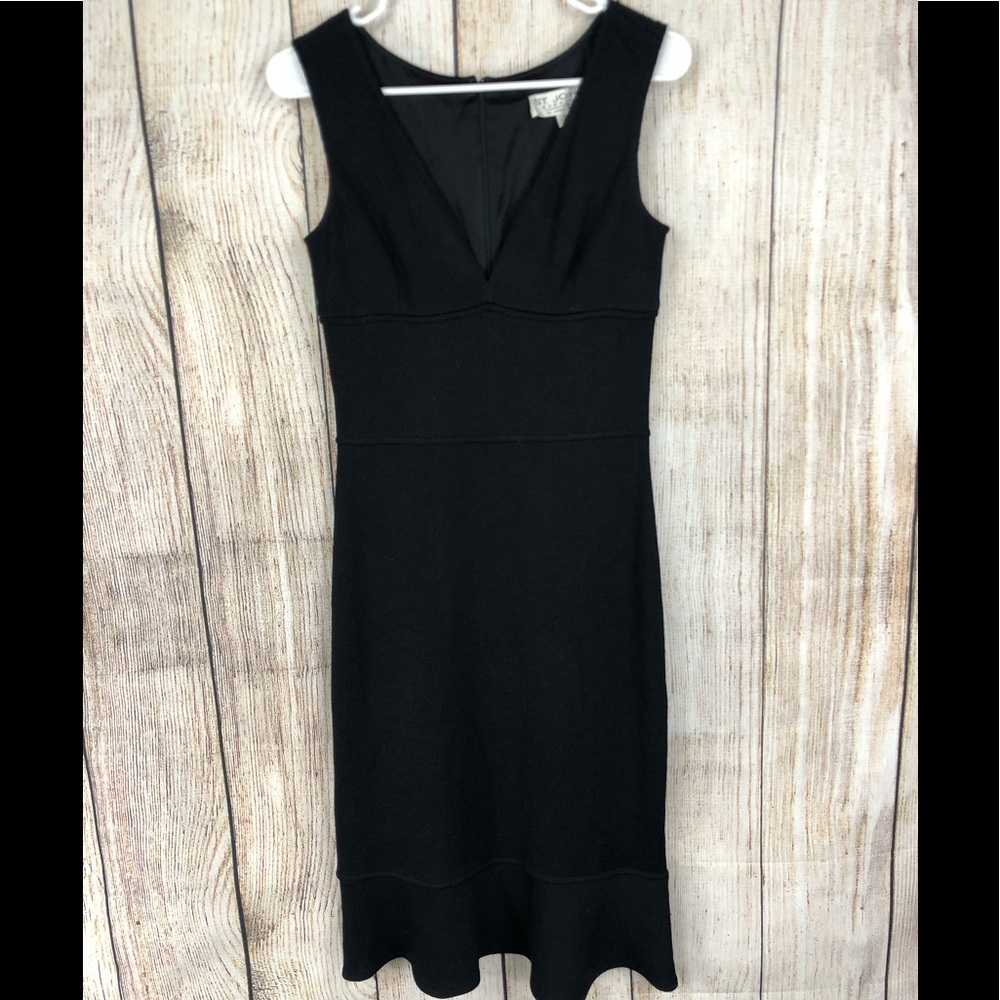 St. John Evening black dress